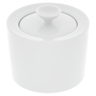 Sugar Bowl, Shape "No 41", white, H 7,5 cm