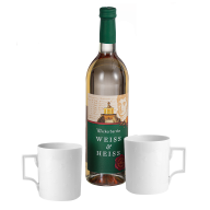 Glühweintassen-Set, 3-tlg., Wackerbarths Weiß & Heiß, Henkelbecher, Form "Berlin", Form "Berlin"