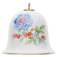 Miniatur-Glocke, Vintage Blume 2, Anemone, H 5 cm