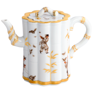 Kanne "Goldener Bambus", H 14 cm