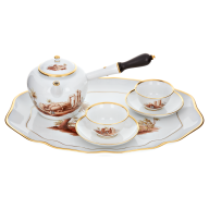 Tee-Dejeuner "Ägyptische Landschaften"