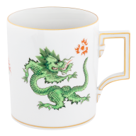 Mug, Shape "Berlin", Ming dragon, green, V 0,25 l