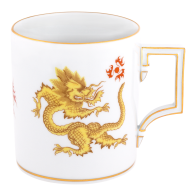 Mug, Shape "Berlin", Ming dragon, yellow, V 0,25 l