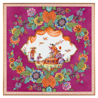 Wall painting "Graphic scenes after Hoeroldt", lim. 15, 49 x 49 cm