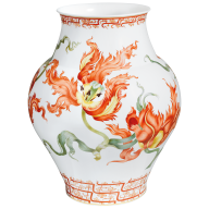 Vase "Stilised Parrot Tulip", Stilised design after Börner, H 44 cm