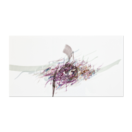 Wandbild Unikat "Travel on the Time", 34 x 63 cm