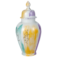 Goldrush II, Unikat von Michael Lucerne, H 64 cm