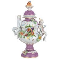 Blue Bird Vase I, ANTEMANN DREAMS Collection, Lim.10, H: 51 cm, H 51 cm