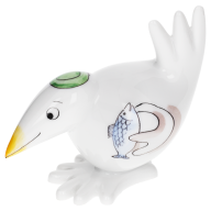 Vogel Spaßvogel, Angler, H 6,5 cm