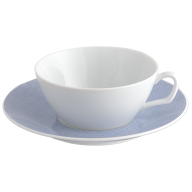 Teetasse, Form "MEISSEN® Cosmopolitan", Mesh blau, V 0,2 l