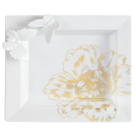 Vide-Poche, "Butterfly Collection", groß, "Giant Bloom Gold", 21 x 18 cm