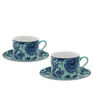 Coffee set, 4-pcs, "The Original", celadon