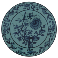 Speiseteller, Form "No 41", "The Original", petrol, Ø 29 cm
