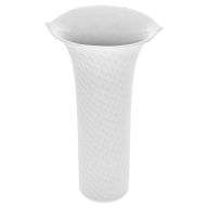 Vase, Shape "Waves Relief", bisque white, H 19 cm