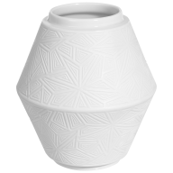 Vase Vitruv, large, bisque white, H 16,5 cm