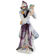 Circus Magician, Coloured with gold