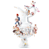 Elementevase "Feuer", H 69 cm