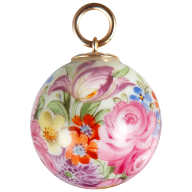 Anhänger "Boule" Blumenwiese, Ø 2,1 cm