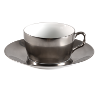 Kaffeetasse, Form "MEISSEN® Cosmopolitan", Platin, V 0,25 l