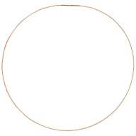 Collierkette Edelstahl rosévergoldet 2N18, Seil 1.0 mm mit Bajonettverschluss, 45 cm