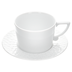 Cappuccinotasse, Royal Blossom, Weiß, Form "No 41", V 0,2 l