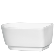 Schälchen, halbrund, Form "Vitruv", Weiß, T 6,5 cm