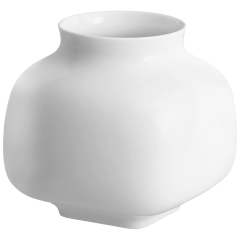 Vase, small, Shape "nova", white, H 17,5 cm