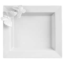 Vide-Poche, "Butterfly Collection", groß, Weiß, 21 x 18 cm