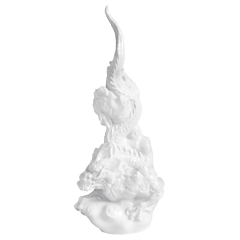 Mingdrache männlich, Weiß, H 29,5 cm