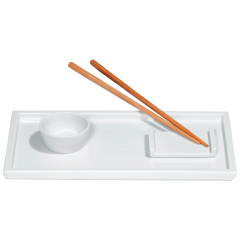 Sushi-Set, 4-tlg ., Form "MEISSEN® Cosmopolitan", Weiß