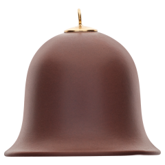 Miniatur-Glocke, Böttgersteinzeug, H 5 cm