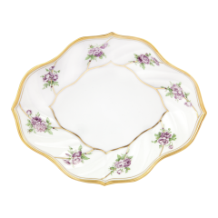 Prunkschale "Kleine Blumenbuketts", 24 x 19 cm