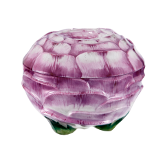 Dose "Rosenrelief", H 6,5 cm