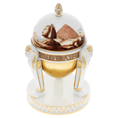 Tintengefäß "Ägyptische Ansichten", H 15,4 cm