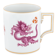 Henkelbecher, Form "Berlin", Ming-Drache, purpur, V 0,25 l