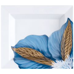 Vide-Poche, groß, "The MEISSEN Vide-Poche Collection", "Giant Bloom", Clematis, 21 x 18,5 cm