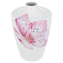 Vase, Form "MEISSEN® Cosmopolitan", "Giant Bloom", Pfirsichblüte, H 18 cm