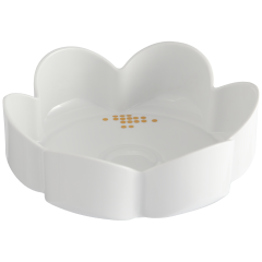 Schale Punktuell, Unikat Bärbel Thoelke, H 7,5 cm