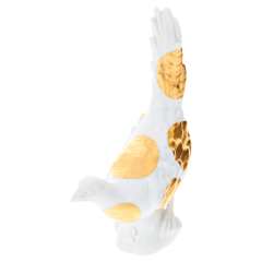 Vogel Fasan, Meissen Atelier, Goldpunkte, Lim., H 17 cm