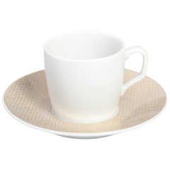 Espressotasse, Form "MEISSEN® Cosmopolitan", Mesh, gold, V 0,05 l