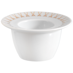 Eierbecher, Form "No 41", Swords Luxury Gold, Schwerterkante, Ø 8,5 cm