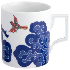 Henkelbecher, "The MEISSEN Mug Collection", "Indian Bird", Form "Berlin", V 0,25 l