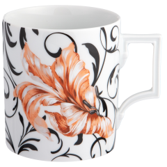 Henkelbecher, "The MEISSEN Mug Collection", "Flower Ornament", Form "Berlin", V 0,25 l