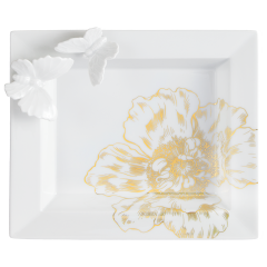 Vide-Poche, "Butterfly Collection", groß, "Giant Bloom Gold", 21 x 18 cm