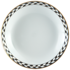 Soup Plate, Shape "MEISSEN<sup>®</sup> Cosmopolitan", "Royal Meander", Limited Collection, Ø 20,5 cm