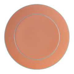 Platzteller, Form "No 41", "Urban Colors", rot, Ø 33 cm