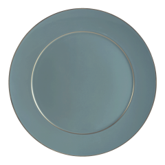 Brotteller, Form "No 41", "Urban Colors", petrol, gold, Ø 17 cm