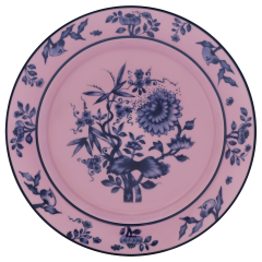 Suppenteller, Form "No 41", "The Original", rosa, Ø 23 cm