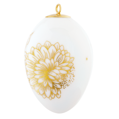 Osterei, "Golden Onion Style", H 5 cm