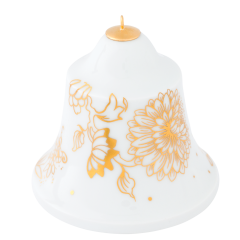 Baumschmuck, Glocke, "Golden Onion Style", H 8 cm